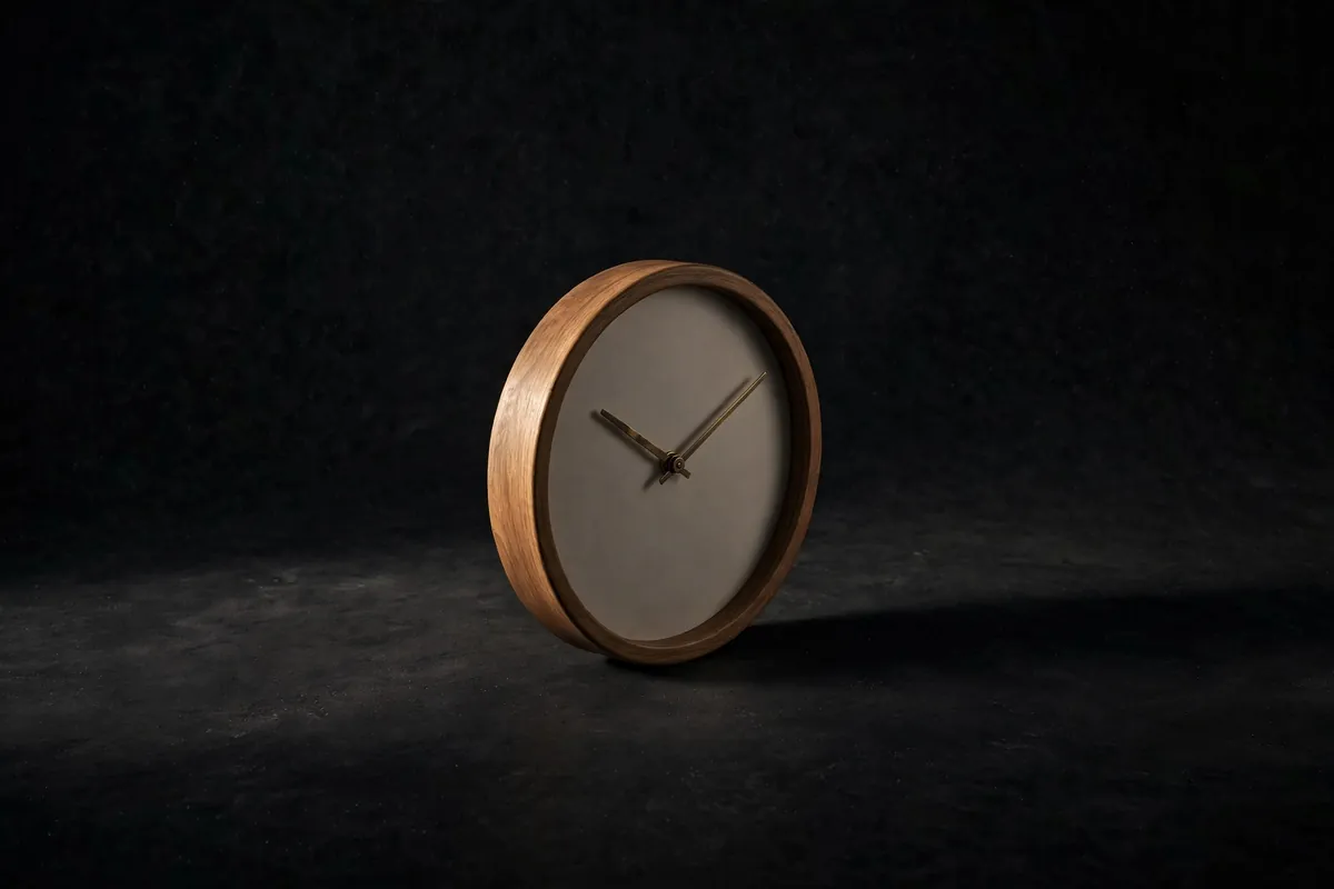 A round clock