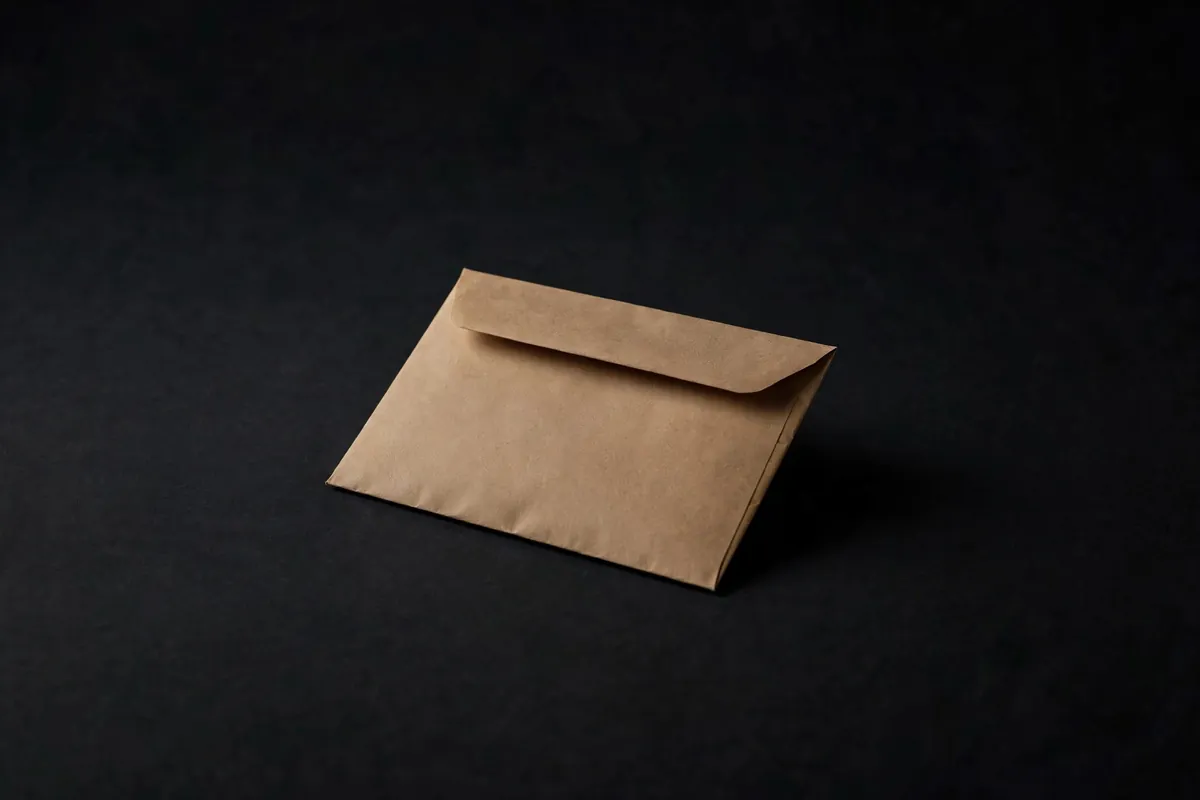 A brown envelope